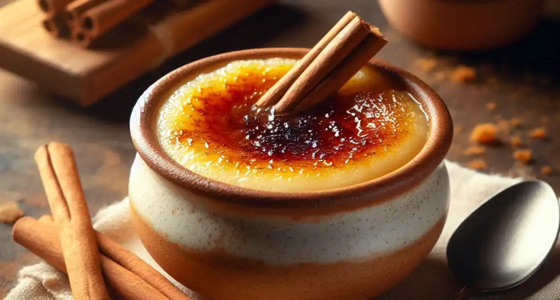 Una crema catalana con canela-revista de cocina