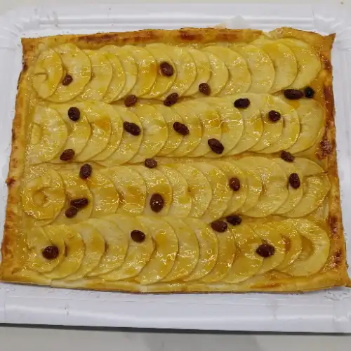 imagen de una tarta de manzana