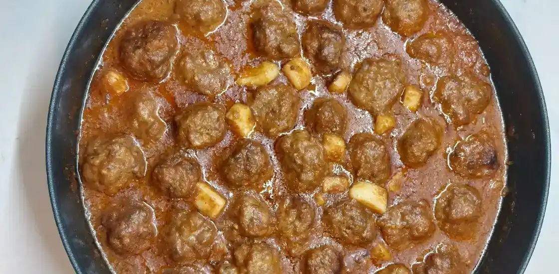 Receta de Albóndigas con Sepia