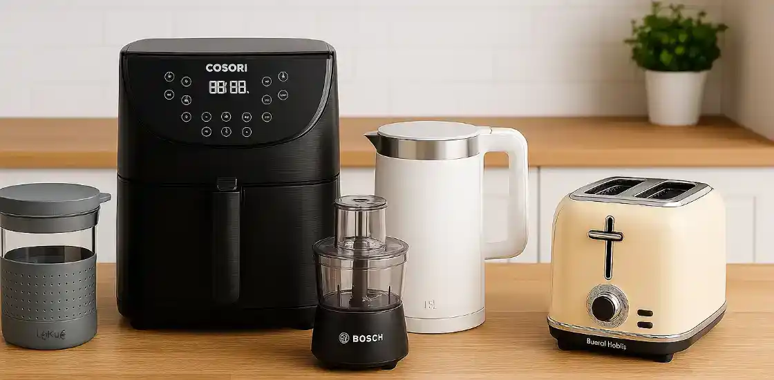 Los mejores electrodomésticos pequeños para cocina: funcionalidad, estilo y sabor en cada rincón